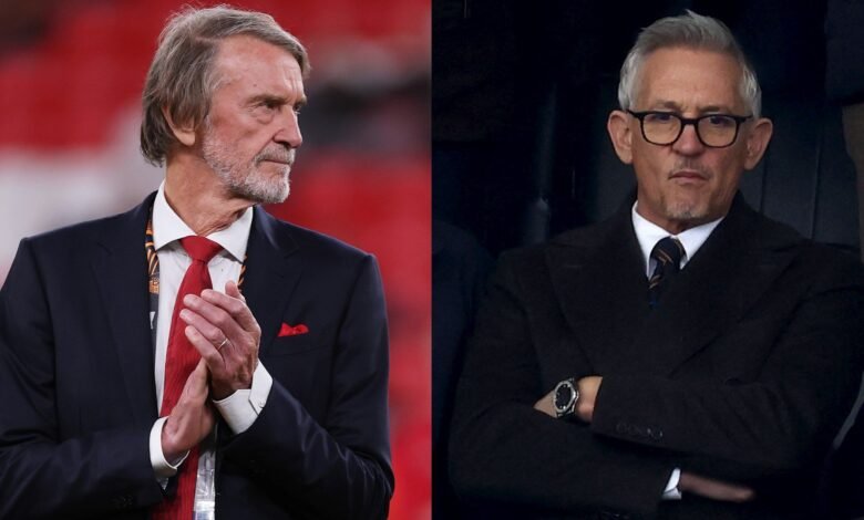 Sir Jim Ratcliffe: Lineker kritisiert 'Heuchelei'