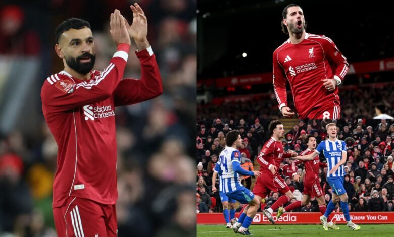 Mohamed Salah: Liverpool-Noten gegen Brighton