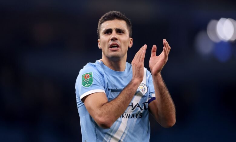 رودري متهم بتوجيه تعليقاته للحكم ويواجه خطر الإيقاف