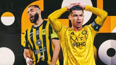 بنزيمة يثير رونالدو بنكتة عن اللقب السعودي